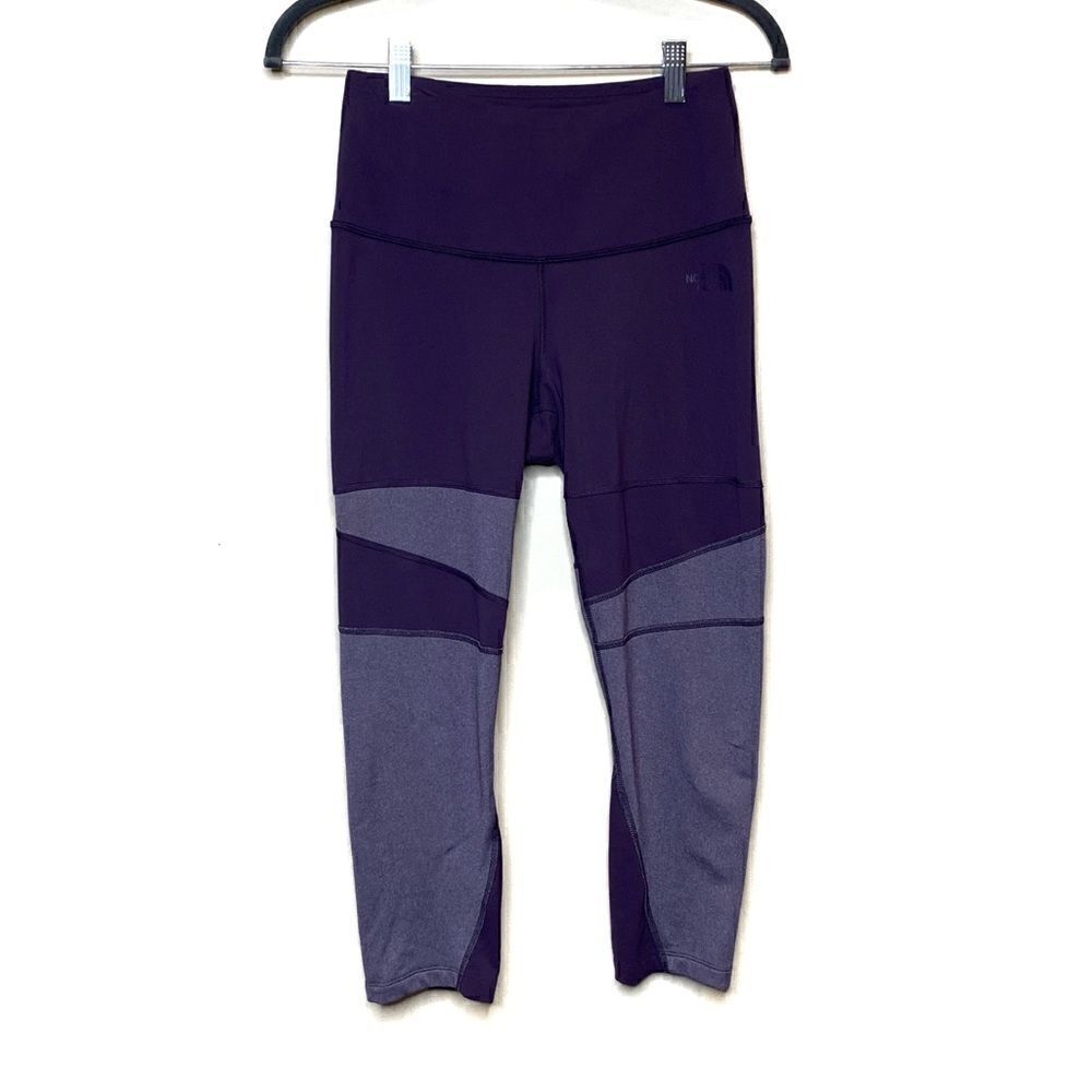 The North Face purple capri performance leggings size S